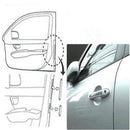 8PCS Car Door Edge Guard Strip Scratch Protector Transparent Anti-collision Trim