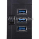 10 Port USB 2.0 Multi HUB Splitter Expansion for Desktop PC Laptop Adapter