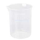 10pcs 150ml 250ml Graduated Beaker Transparent Measuring Mug Plastic Set