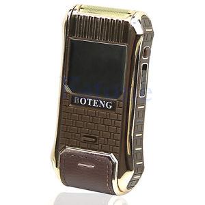 Newest Professional Electric Razor Men's Cordless Shaver Built-in Mirror