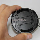 67mm Center Pinch Snap on Front Cap For Sony Canon Nikon Lens Filters 67mm 9KQ