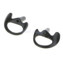 6 Pairs Replacement Medium Silicone Earbud for Two-Way Radio Audio Earphone