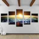 Modern Wall Hanging Canvas Picture Art Print Painting Home Decor Sunrise-S