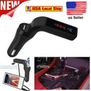 Bluetooth Car Kit Handsfree FM Transmitter Radio MP3 Player USB Charger & AUX
