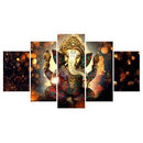 Decorative Canvas Prints Wall Hanging Artwork Painting Picture Elephant-S