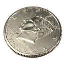 Magic Close-Up Street Trick Bite Coin Bite And Restored Half Dollar illusion SPU