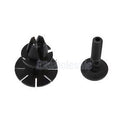 30pcs Side Sill Skirt Trim Clips Fasteners Rivet 10.5mm For Bmw 1 3 6 Series