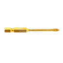 10x 4mm Hex Shank Crossed Spear Head Drill Bit for Glass Tile Mirror Ceramic