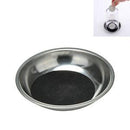 1Pcs Coin Through Glass Steel Cup Mat Magic Props Party Close-up Magic TrickJH1
