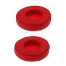 Ultra Soft Protein Leather&Foam Earpads For EP On-Ear Headphones Red
