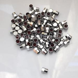 100pcs Tire Stem Valve Cap Set Universal For Cars Motorcycles Bikes
