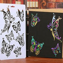Craft Butterfly Stencils Template Painting Scrapbooking Stamps Album DIY New