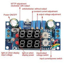 Voltage Regulator Buck Converter 6-36V to 1.25-32V LED MPPT Solar Controller