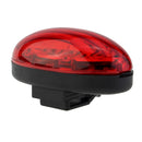 5 LED Bike Head Light Torch With Red 5 LED Tail Light Set With Mount