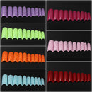 500Pcs French Style Purity UV Gel Acrylic False Nail Art Tips