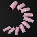 500Pcs French Style Purity UV Gel Acrylic False Nail Art Tips