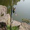 Double Spring Fishing Stand Bracket Fishing Rod Pole Stand Support Rod Pole Fishing Tackle Tools