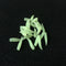 ZANLURE 25 Pcs 16MM Soft Silicone Noctilucent Fishing Lure Worms Grub with Taste