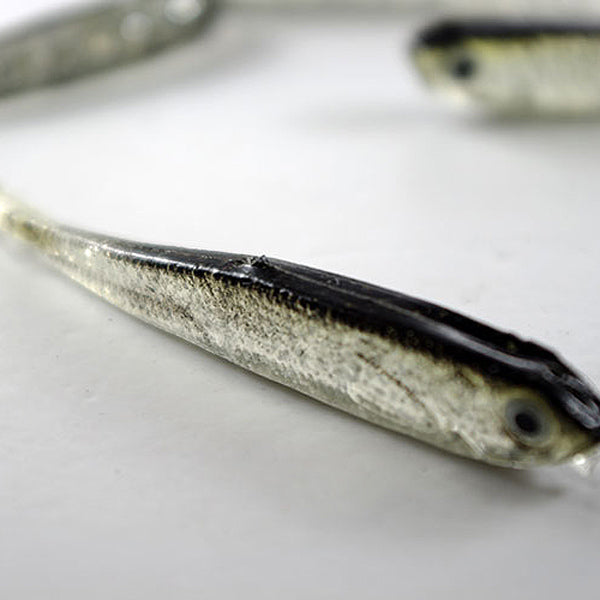 Grey Soft Silicone Fishing Lure Bait Freshwater Salt Water