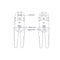 Raitool CP01 RJ45 RJ11 RJ12 Net Cable Pliers Cable Crimper Network Crimping Tools