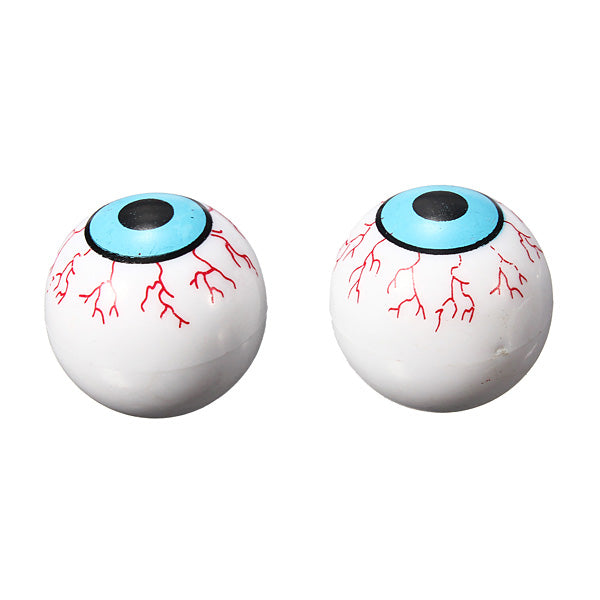 Blue Eye Ball Tire Wheel Air Valve Stem CAPS for Car Motorcycle Bike