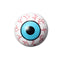 Blue Eye Ball Tire Wheel Air Valve Stem CAPS for Car Motorcycle Bike