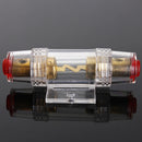 Car Audio Refit AGU Fuse Holder 4/8 Gauge Wire With 4pcs 100 AMP Fuse