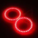 Car Pair 30 LED SMD Lights Angel Eye Halo Lamps 60mm For BMW
