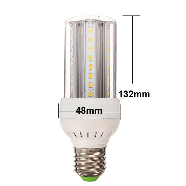 E27 8W LED Corn Light Bulb Lamp White/Warm White 48 SMD2835 90-260V