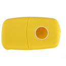 Silicone Remote Key Case Shell Flip FOB For VW Golf Mk6 Jetta Polo