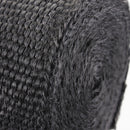 5cm x 5m Black Exhaust Manifold Header Down Pipe Heat Wrap Front Pipe