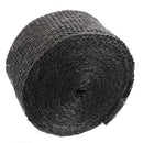 5cm x 5m Black Exhaust Manifold Header Down Pipe Heat Wrap Front Pipe