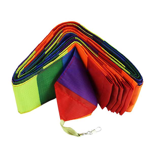 10M Super Nylon Rainbow Kite Tail Line Sports Kite Accessory