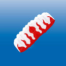 Braided Line Soft plus material Parachute Flame Sports Beach Kite