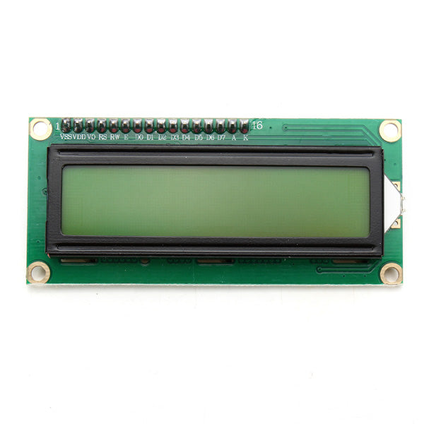 Geekcreit IIC/I2C 1602 Yellow Green Backlight LCD Display Module For