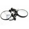 7/8inch 22mm Motorcycle Aluminum Handlebar Circular Foldable Mirrors