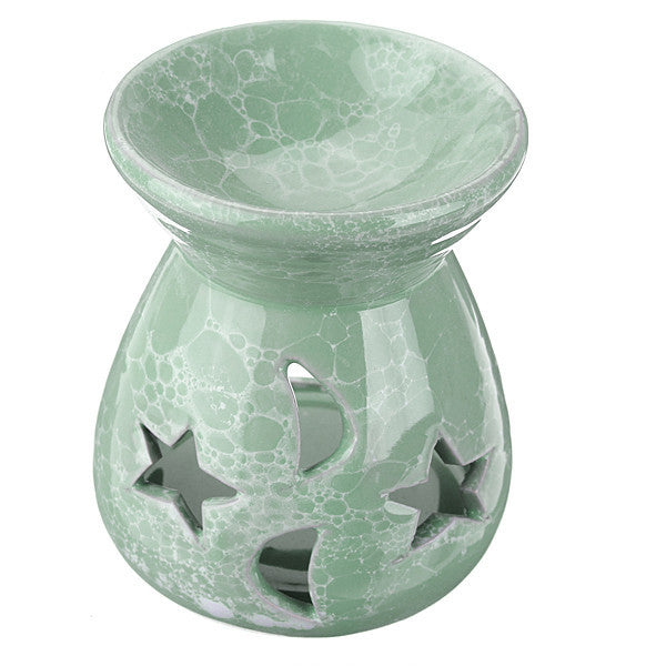 Ceramic Candle Holder Fragrance Oil Burners Lavender Aromatherapy Scent Gift