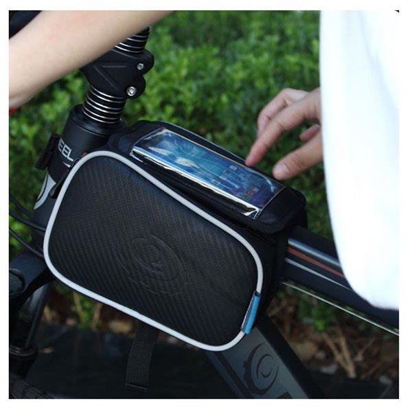 5.7inch Roswheel 1.8L Bicycle Bike Pouch Pannier Front Tube Bag