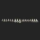 Excellway TC19 330Pcs  Electrical Wire Connector Bare Cord Crimp Terminals Spade Assorted Kit