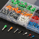 600Pcs Wire Copper Connector Insulated Cord Pin End Crimp Terminal 22-10AWG Kits