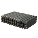 36pcs 4mm Stamps Letters Alphabet Numbers Set Punch Steel Metal Tool Craft